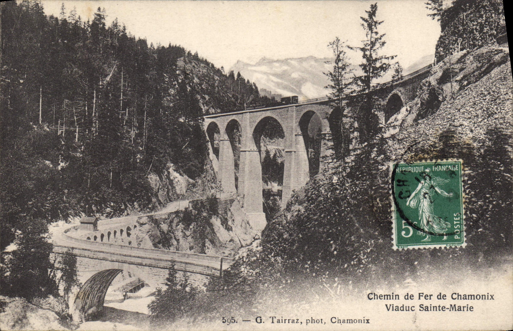 Viaduc Sainte-Marie — Chamonix — G. Tairraz, phot. Chamonix
