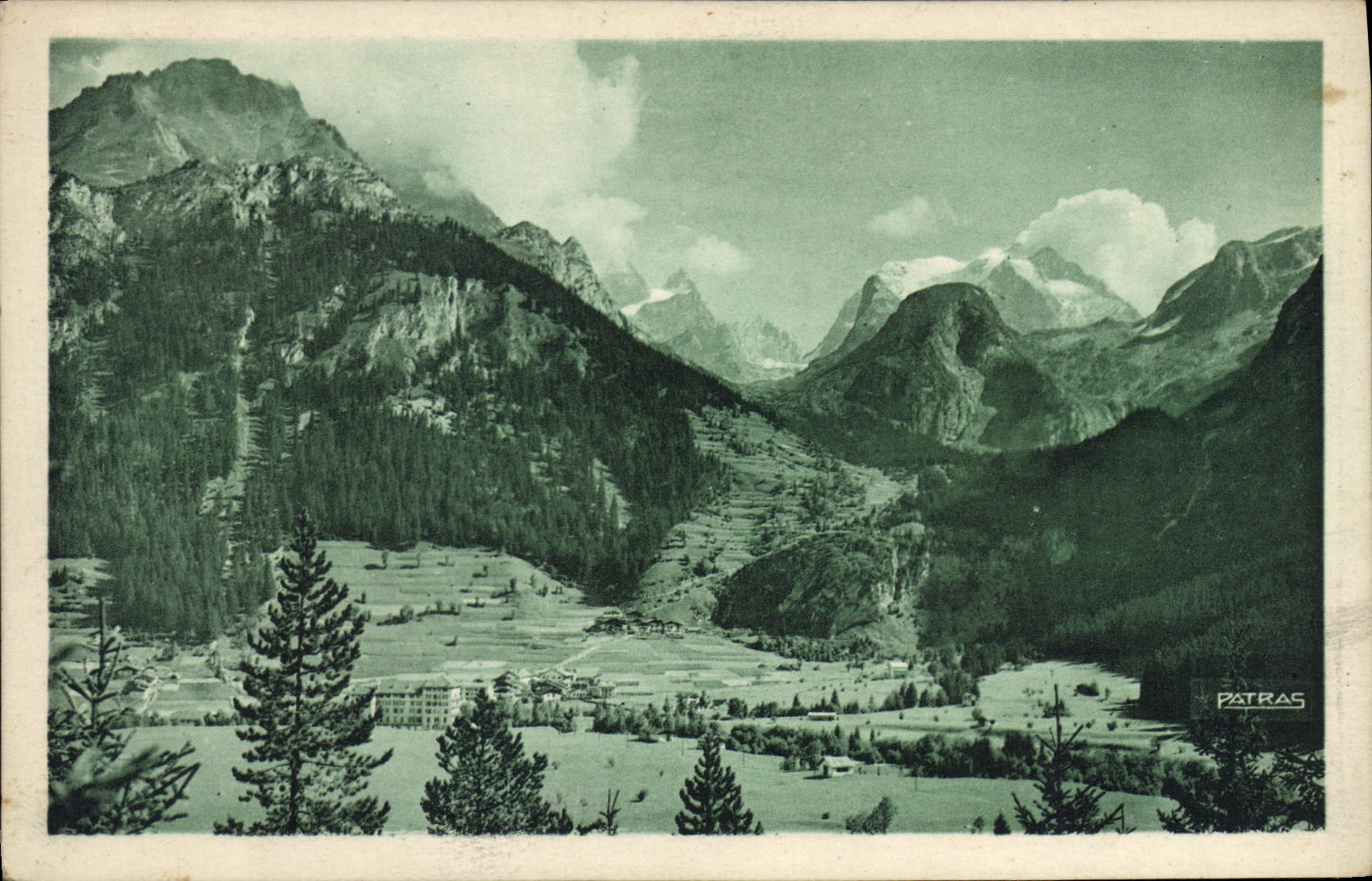 CPA Pralognan la Vanoise Savoie Vue generale La Grande Casse 