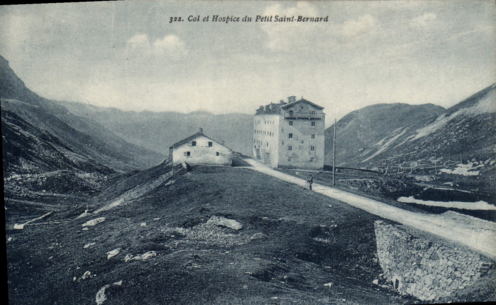 CPA Col et Hospive du Petit Saint Bernard 
