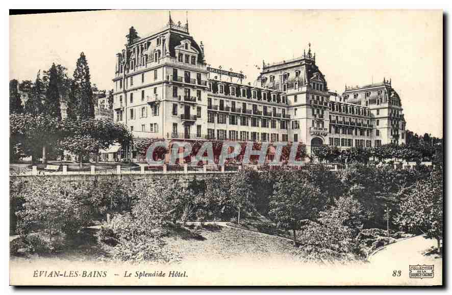 CPA Evian les Bains Le Splendide Hotel 