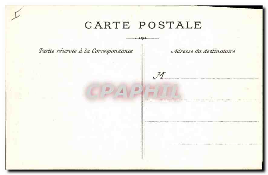 CPA Evian les Bains Le Splendide Hotel  — Verso