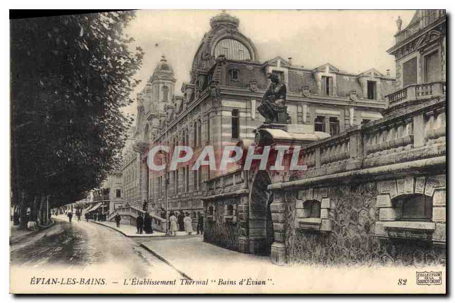 CPA Evian les Bains L'Etablissement Thermal Bains d'Evian 