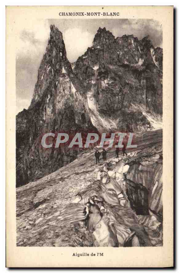 CPA Chamonix Mont Blanc Aiguille de L'M 
