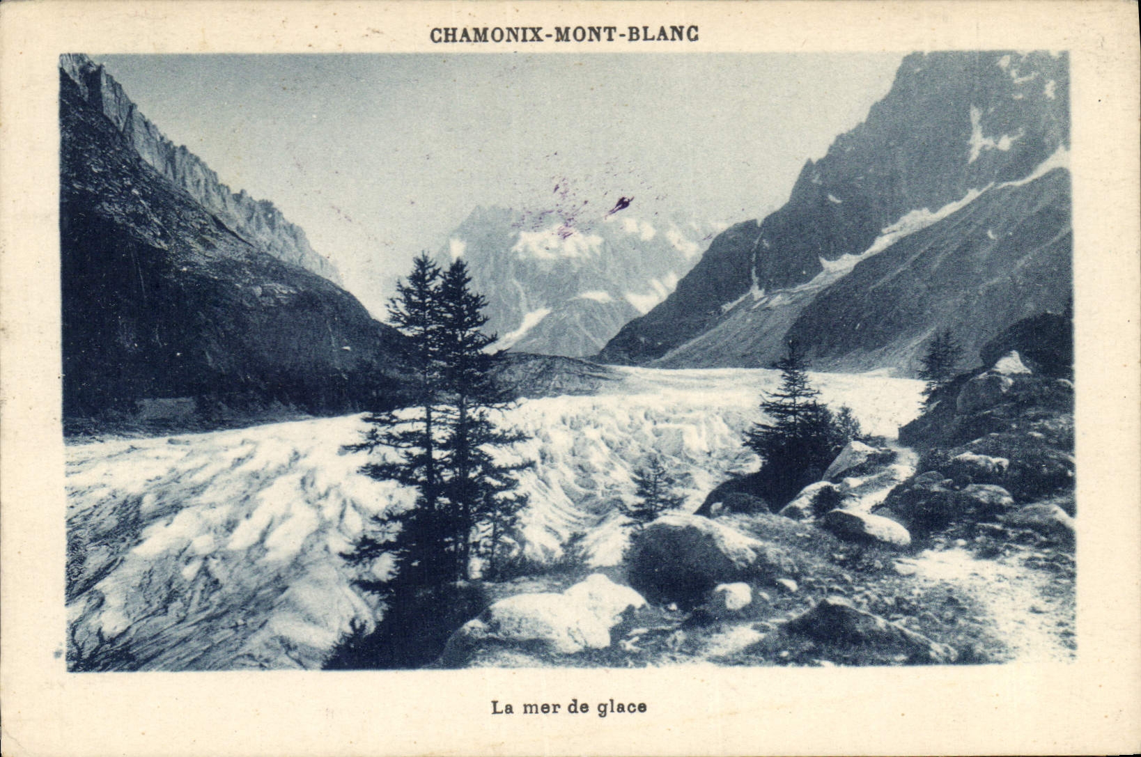 Chamonix-Mont-Blanc — La mer de glace — G. Torras, phot.édit., Chamonix