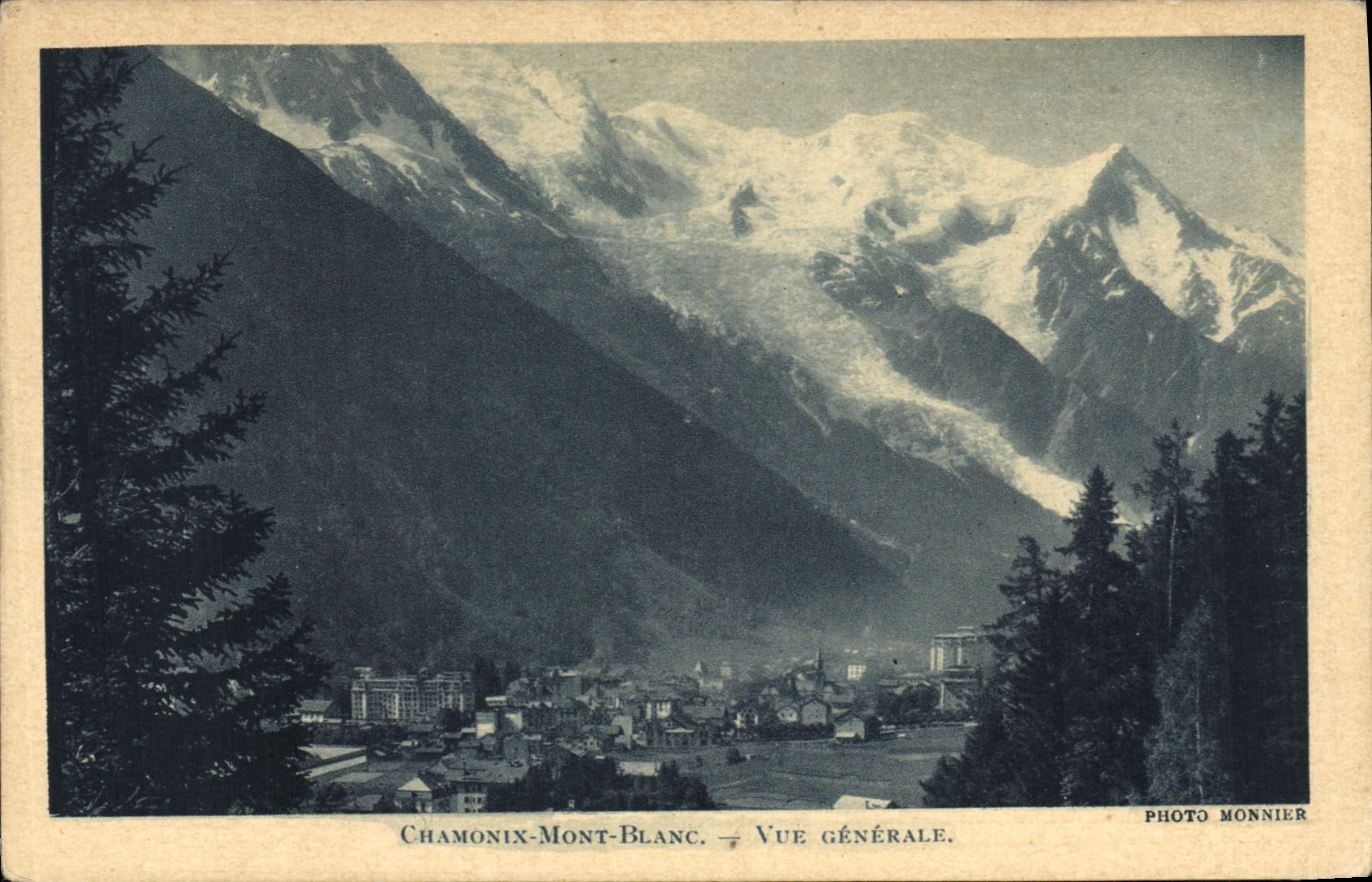 Chamonix-Mont-Blanc — Vue Générale — Photo Monnier