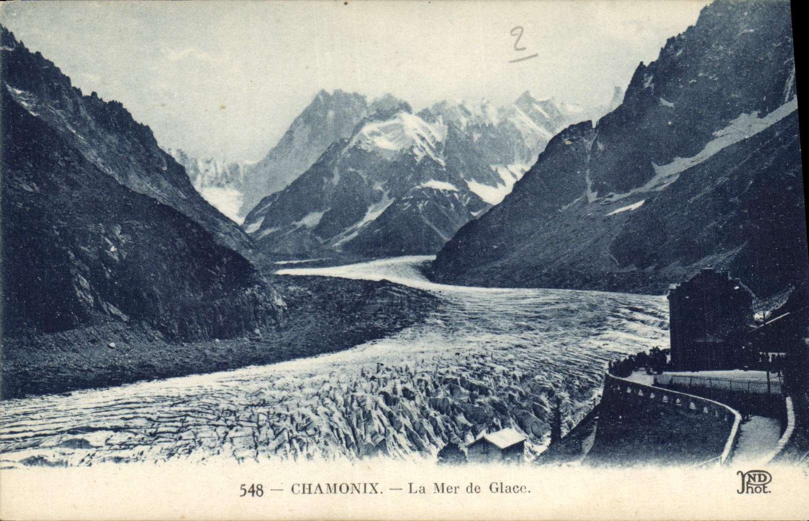 Chamonix — La Mer de Glace — Neutrein Frères, Paris-Corniel - n° 548