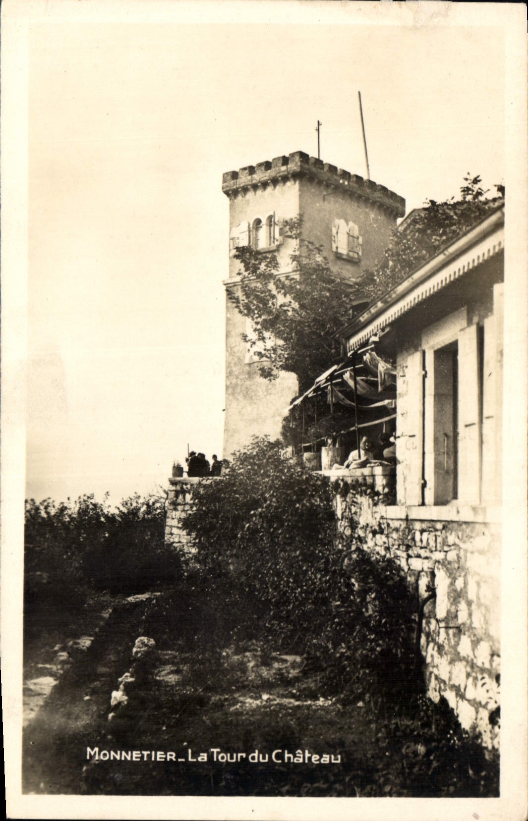 CPA Monnetier La Tour du Chateau 