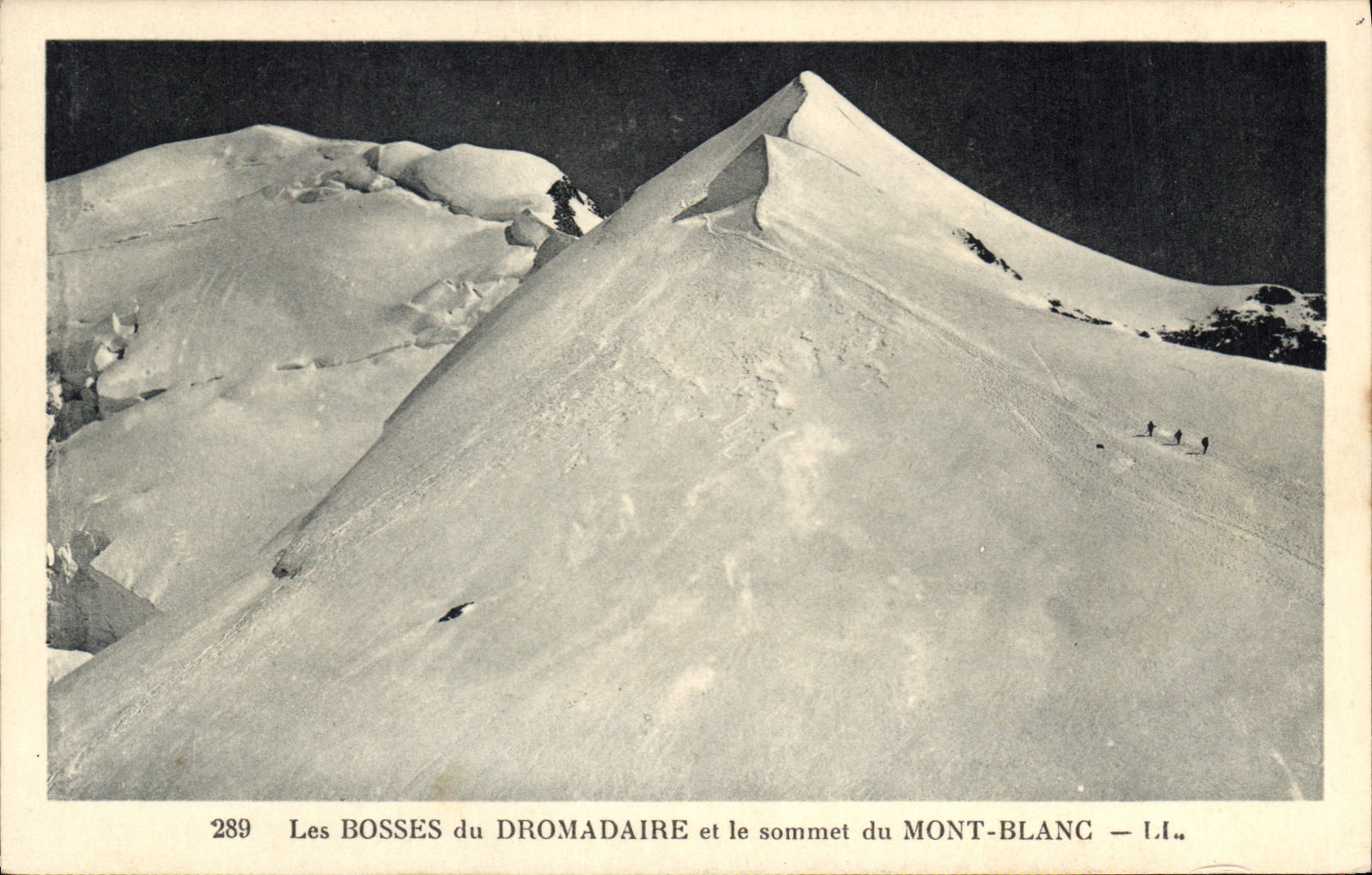 Les Bosses du Dromadaire et le sommet du Mont-Blanc — I.I. — n° 289