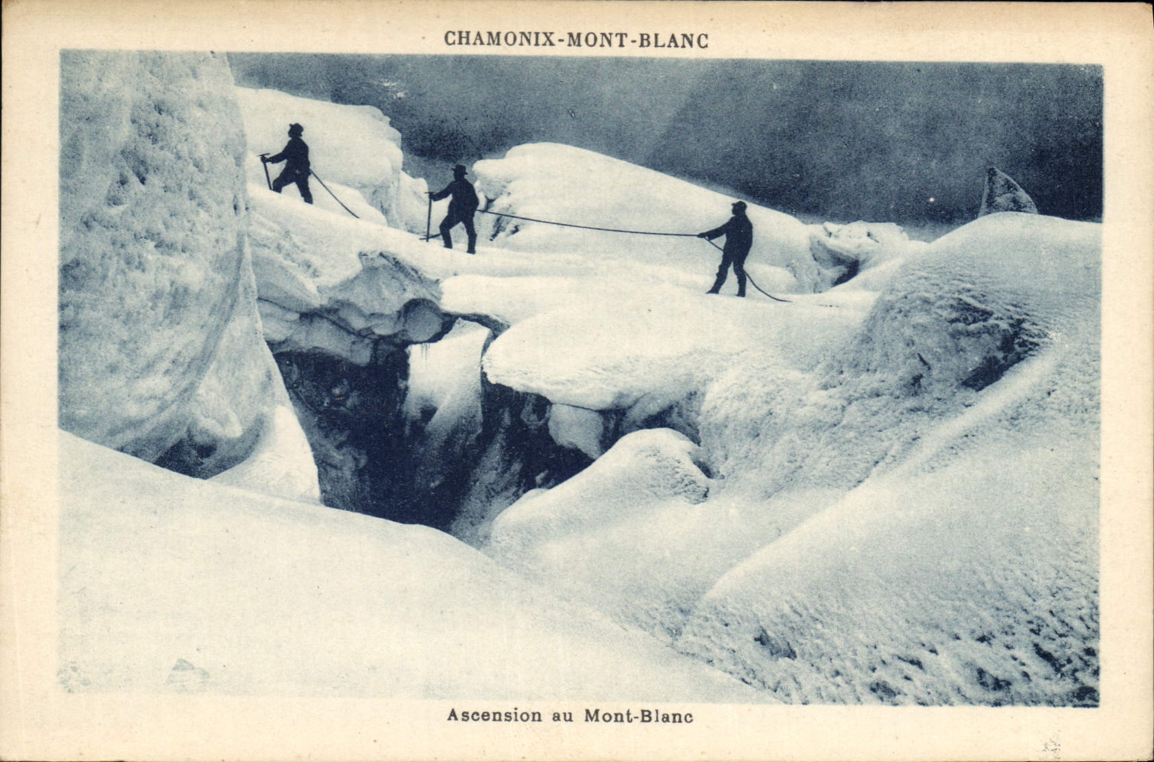 Ascension au Mont-Blanc — Chamonix-Mont-Blanc — G. Tairras, phot.-édit.