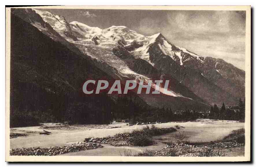 CPA Chamonix et le Mont Blanc 