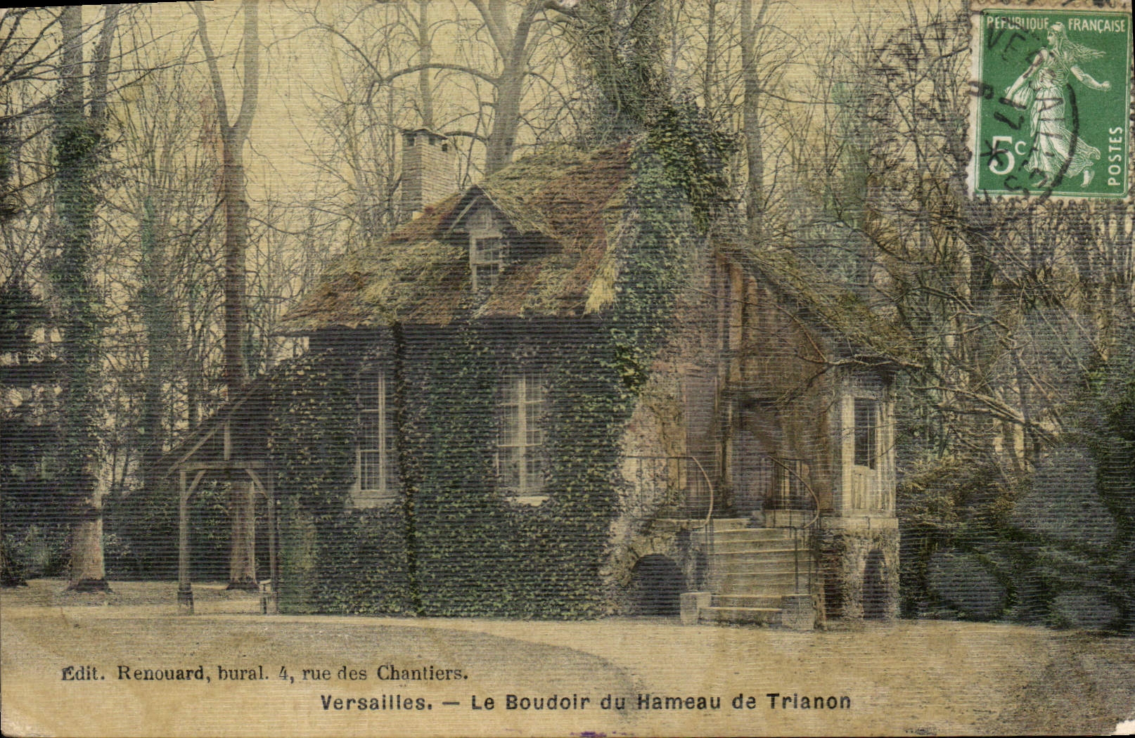 CPA Versailles Le Boudoir du Hameau de Trianon 