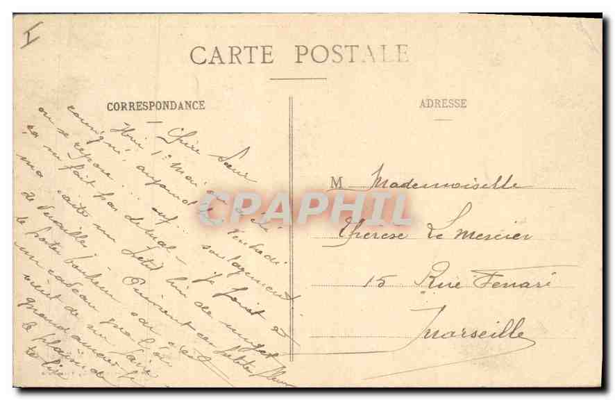 Versailles - Hameau de Trianon - La Laiterie et le Tour de Malborough — Mme Moreau, édit., Versailles — Verso