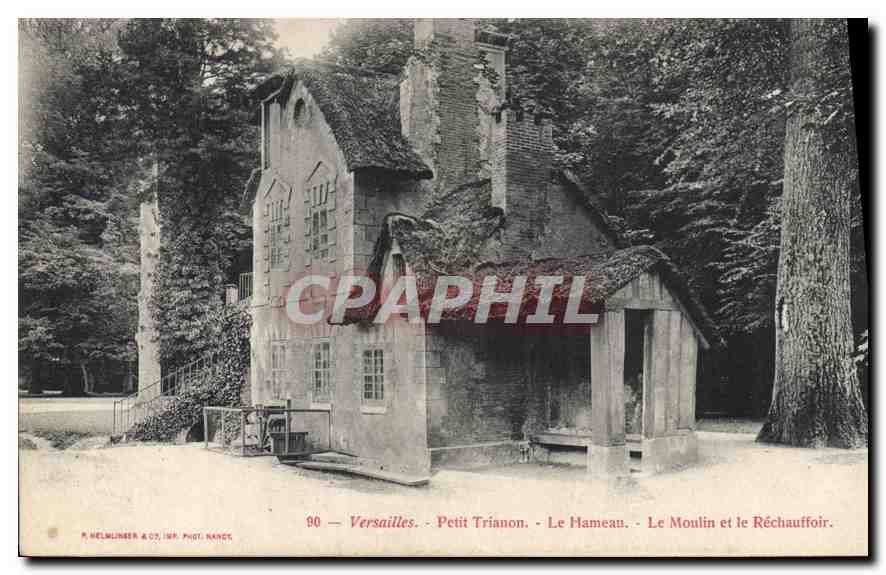 CPA Versailles Petit Trianon Le Hameau Le Moulin et le Rechauffoir 