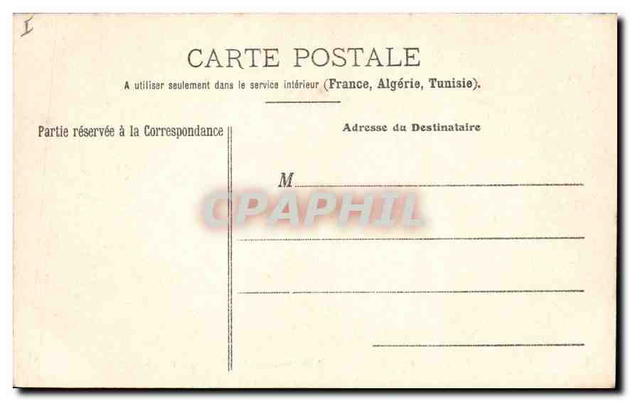 CPA Versailles Petit Trianon Le Hameau Le Moulin et le Rechauffoir  — Verso