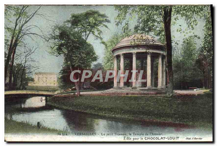 CPA Versailles le petit Trianon le Temple de l'Amour 