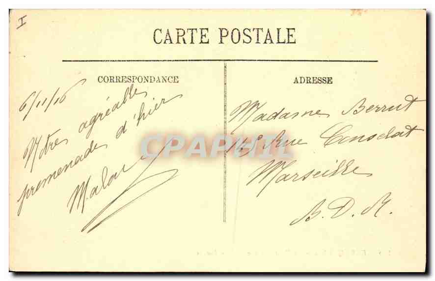 Versailles — Le Petit Trianon — La Façade — LL. — n° 208 — Verso