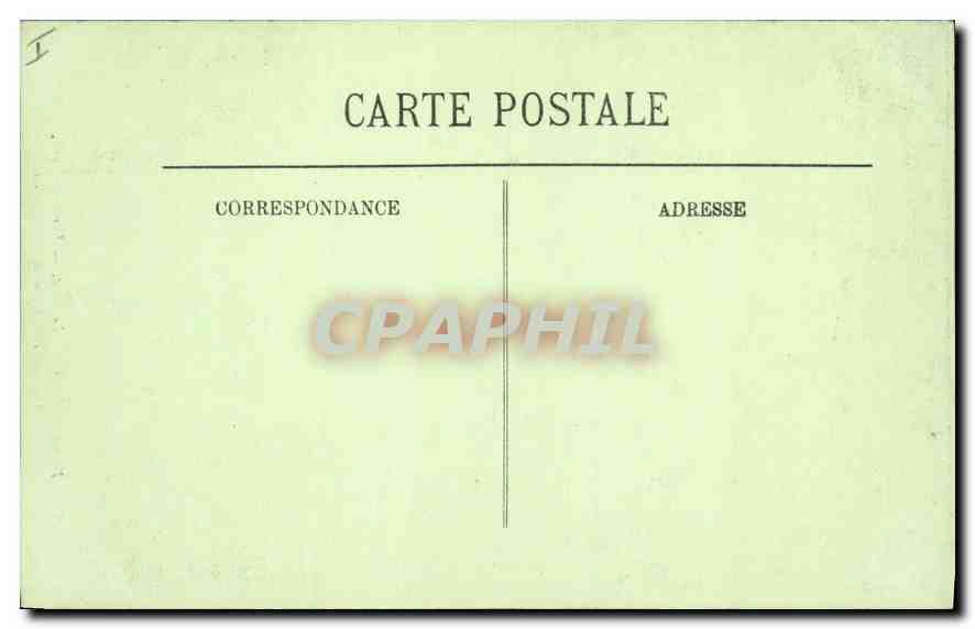 CPA Versailles Le Parc Parterre Nord vase de bronze de Ballin  — Verso