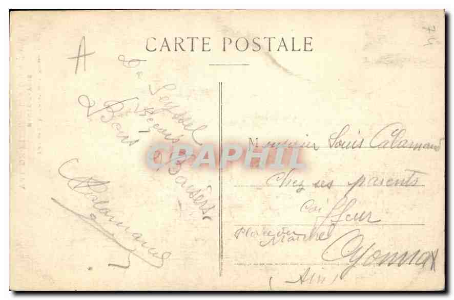 Val-de-Fier — Les Deux Tunnels — Editeur L. Michallet, phot. Seyssel (Ain) — Reverso