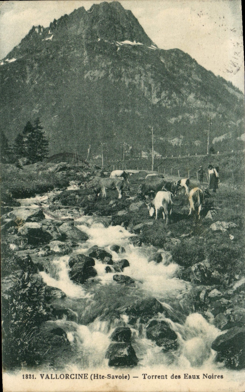 Vallorcine (Hte-Savoie) — Torrent des Eaux Noires