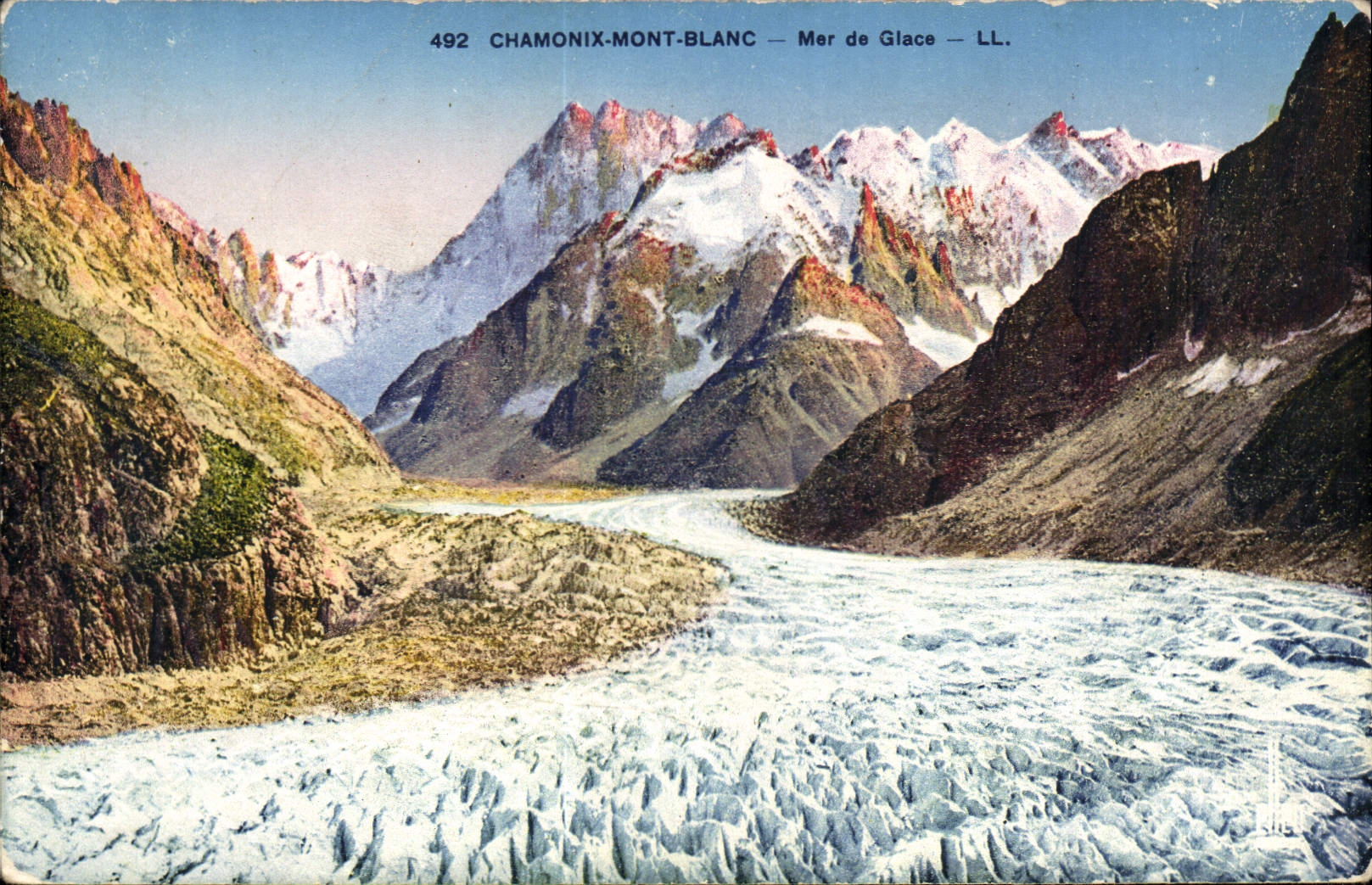 CPA Chamonix Mont Blanc Mer de glace 