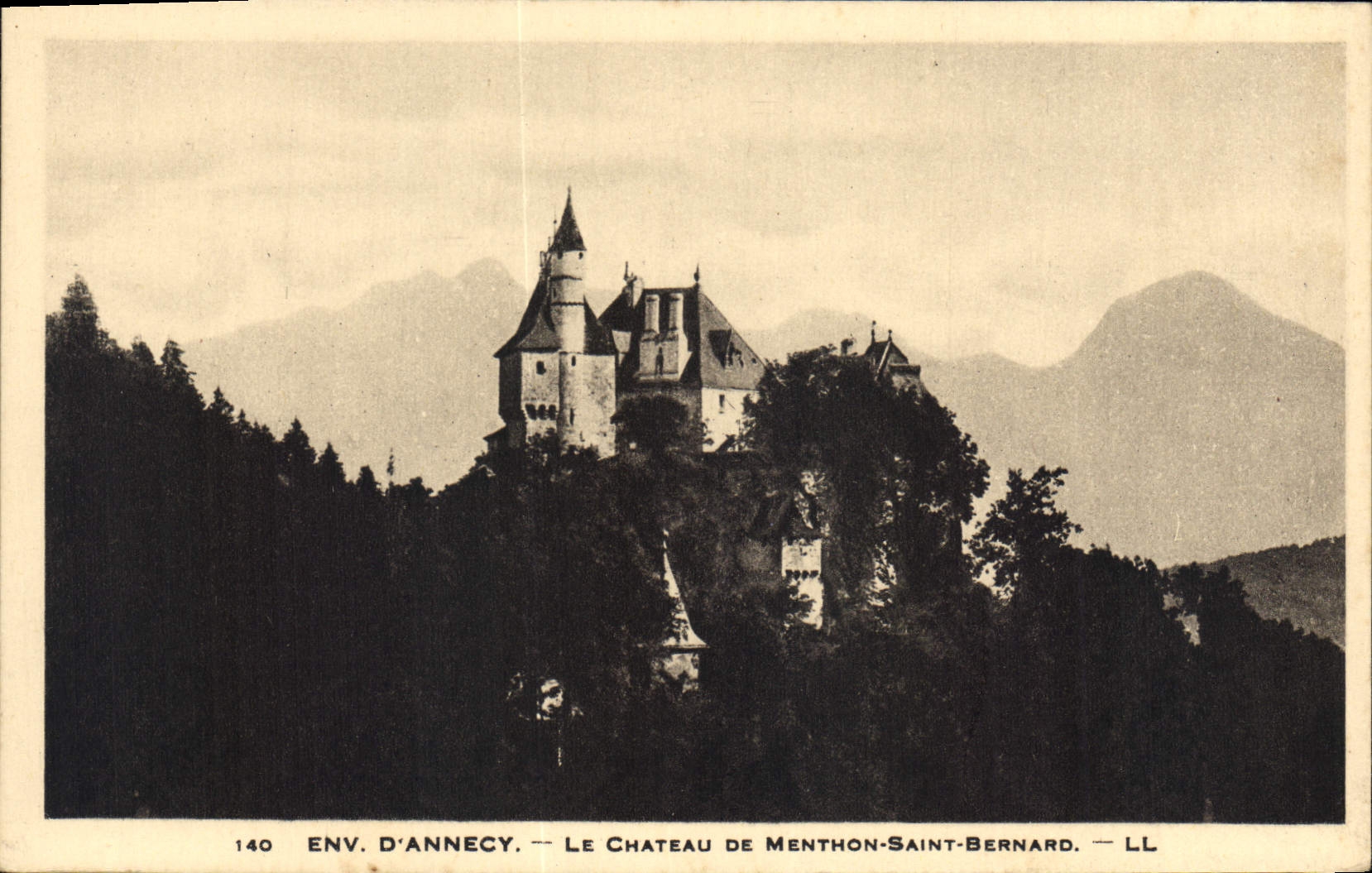 Schloss Menthon-Saint-Bernard — Umgebung von Annecy — LL — Nr. 140