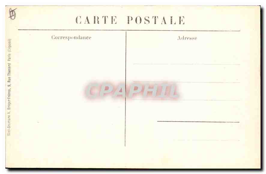 CPA Environs d'Aix les Bains Pont de l'Abime et les Bauges  — Rückseite