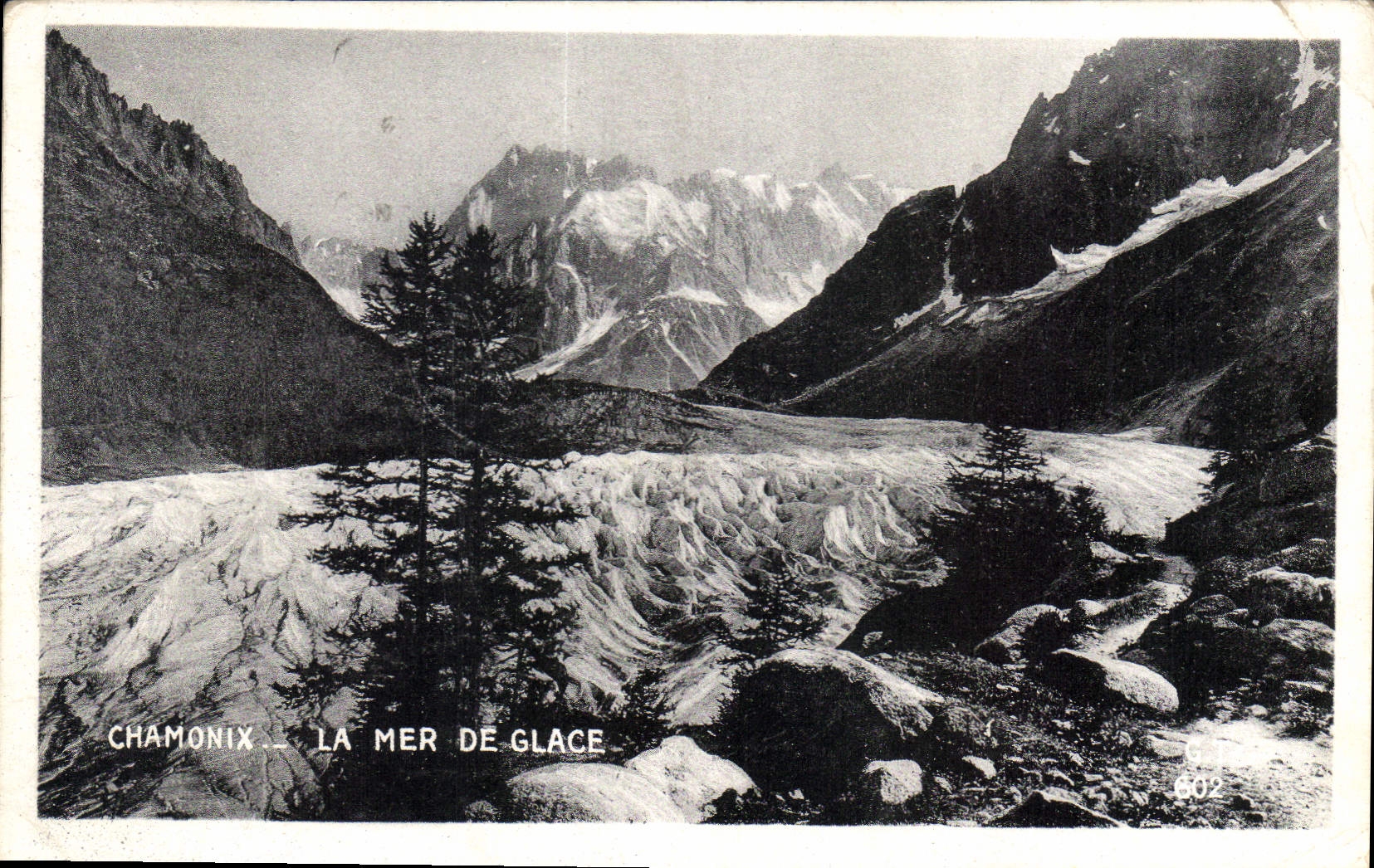CPA Chamonix la Mer de Glace 