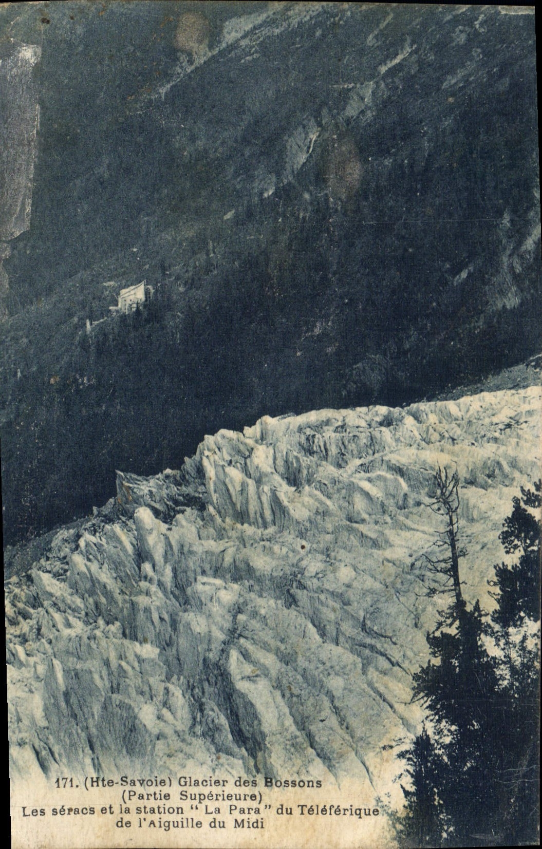 CPA Hte Savoie Glacier des Bossoms 