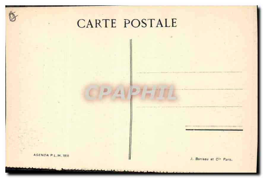 CPA Lac d'Annecy Duingt  — Rückseite