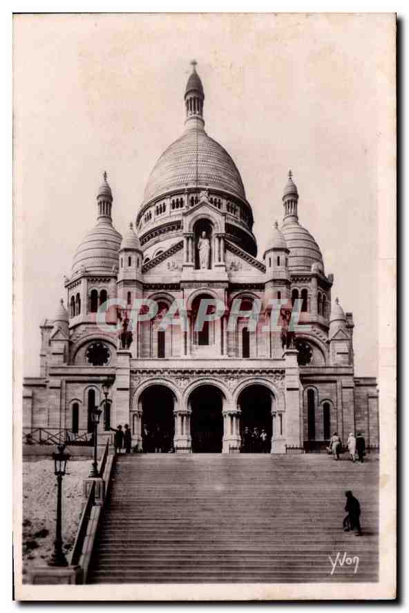 CPA Paris en Flanant La Basilique du Sacre Coeur 