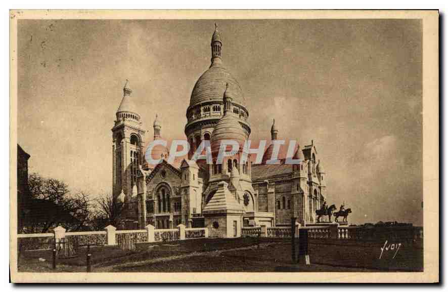 CPA Paris en Flanant Ensemble de la Basilique du Sacre Coeur 