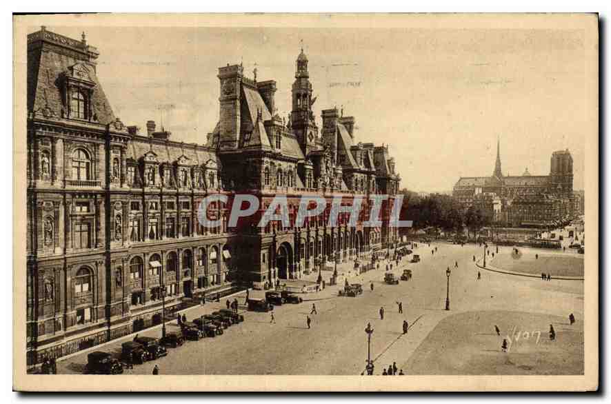 Paris — L'Hôtel de Ville — Éd. Les Éditions d'Art