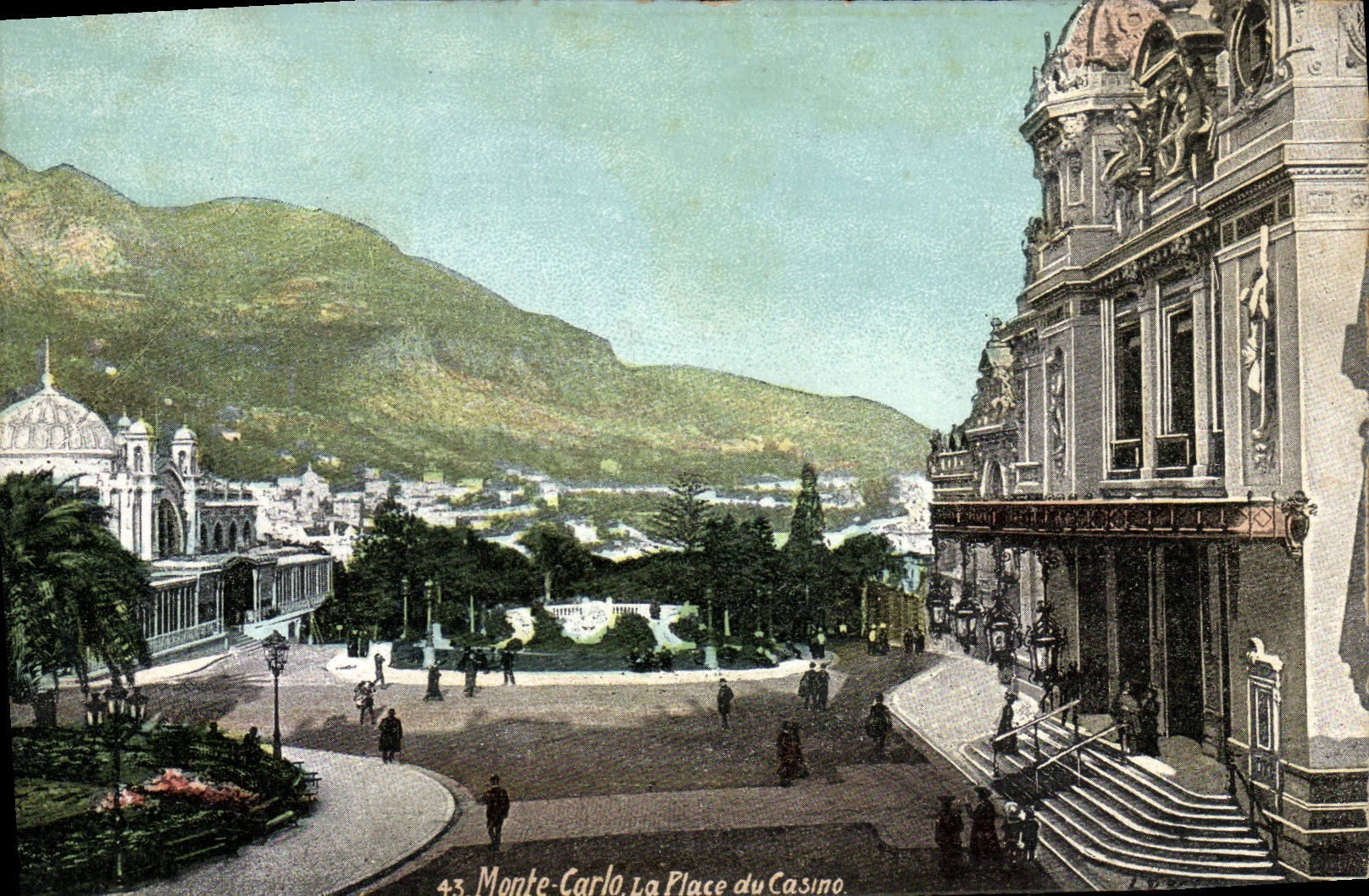 CPA Monte Carlo La Place du Casino 