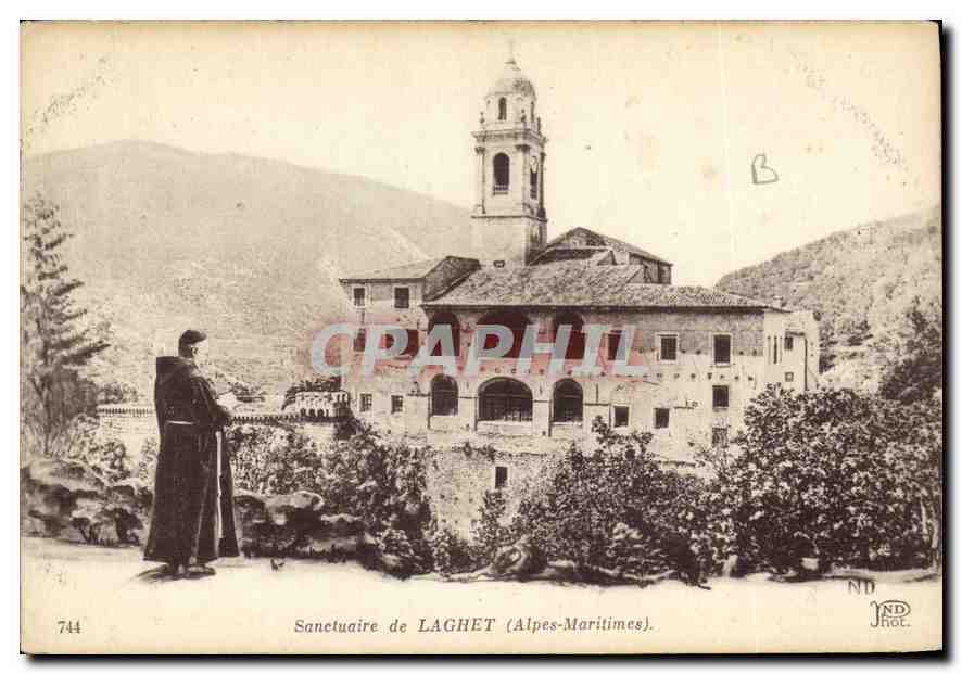 CPA Sanctuaire de Laghet Alpes Maritimes 