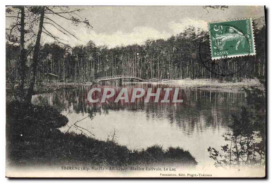 CPA Thorence Alp Mar Stallen Estivale Le Lac 