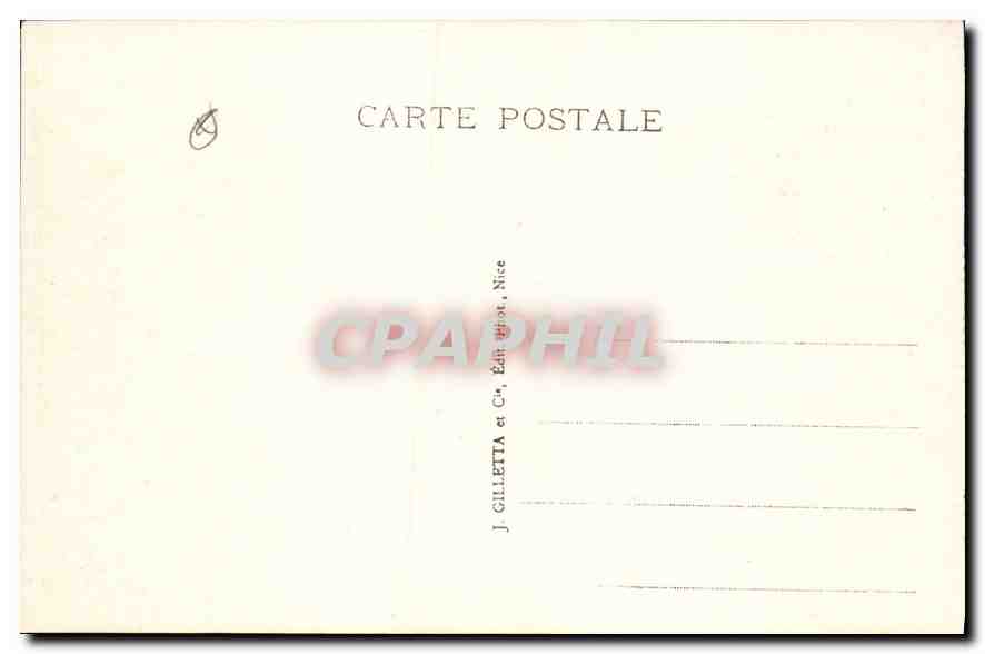Monte-Carlo - Salle de Jeux "La Roulette" - Edit Gilletta n°716 — Rückseite