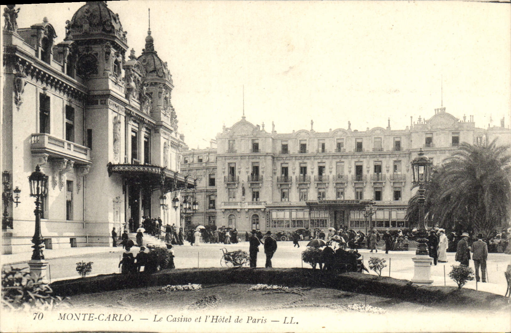 CPA Monte Carlo Le Casino et l'Hotel de Paris 
