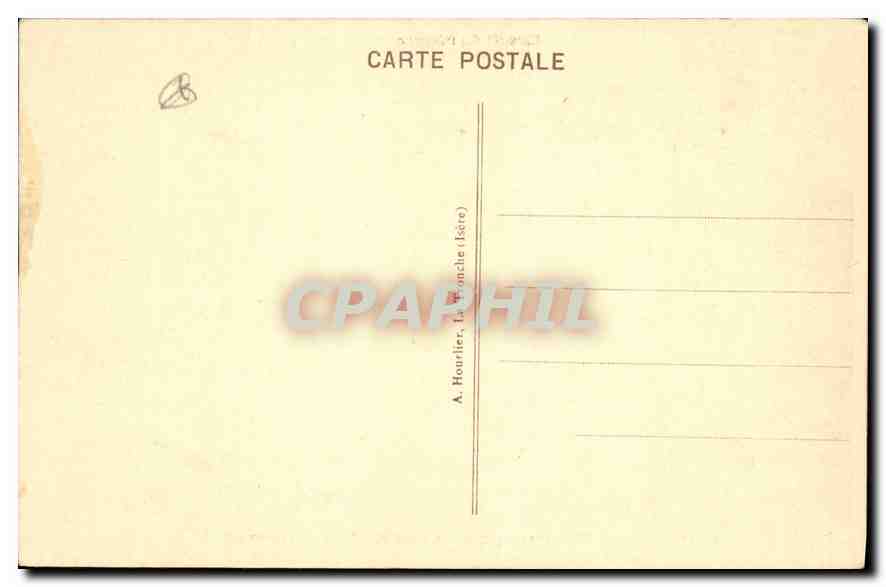 CPA Col de l'Iseran L'Hotel et le Signal de l'Iseran  — Rückseite
