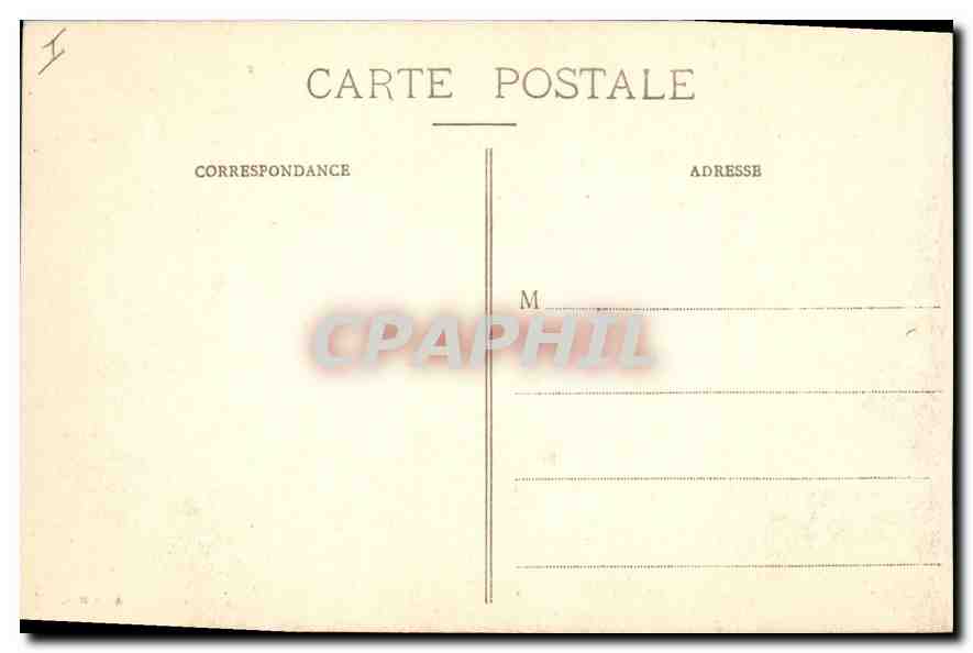 CPA Ballon de Servance Entree du Fort en hiver  — Rückseite