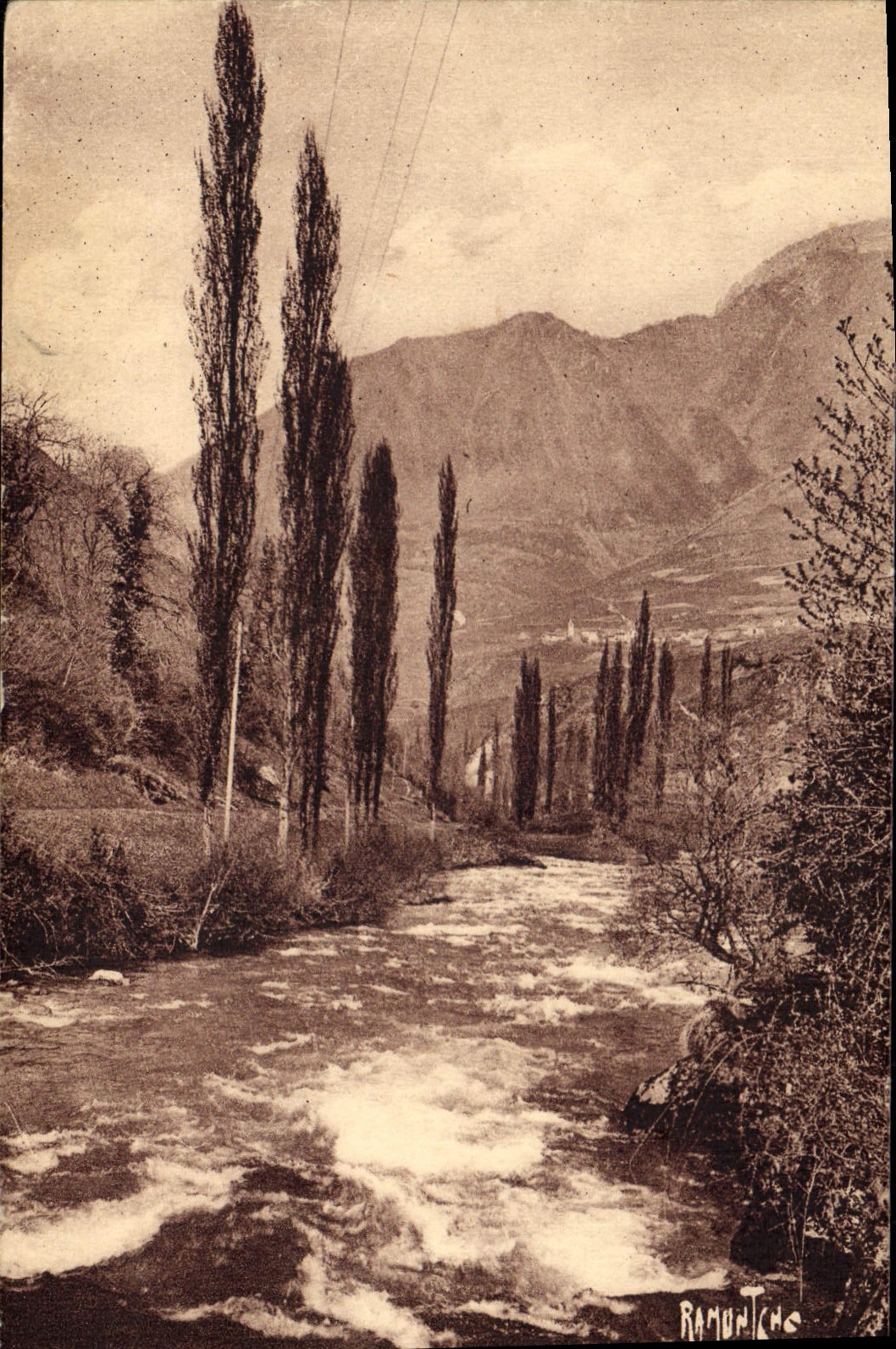 CPA Environs d'Oloron Vallee d'Aspe 