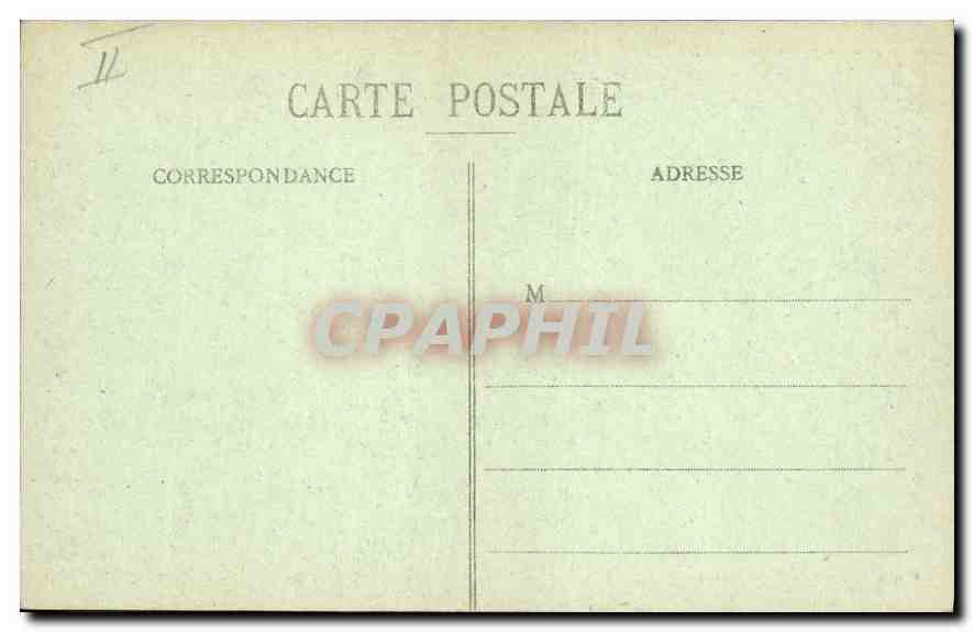 CPA La Morvan Illustre La Cure en Foret Chenue  — Verso