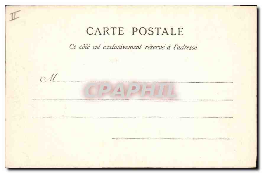 CPA La Normandie Environs de Granville Abbaye d' Hambye Ruines de l'Eglise  — Rückseite