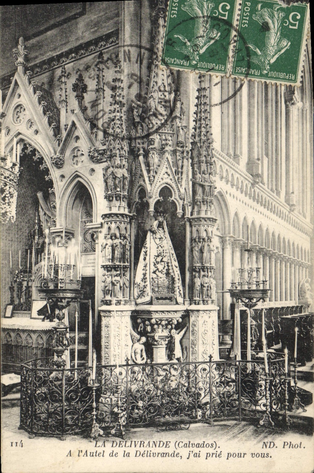L'Autel de la Délivrande (Calvados) — ND. Phot. — n°114