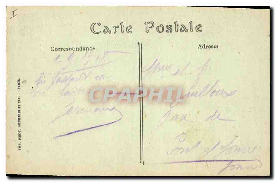 L'Autel de la Délivrande (Calvados) — ND. Phot. — n°114 — Reverso