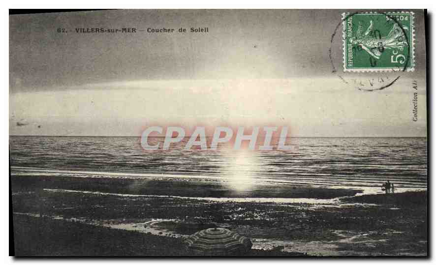 Villers-sur-Mer — Couche de Soleil — Éditeur non visible, n° de série non lisible