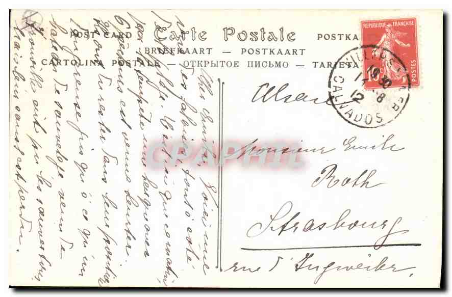 Villers-sur-Mer — Le Saut du Chien — ND Phot. n°117 — Reverso