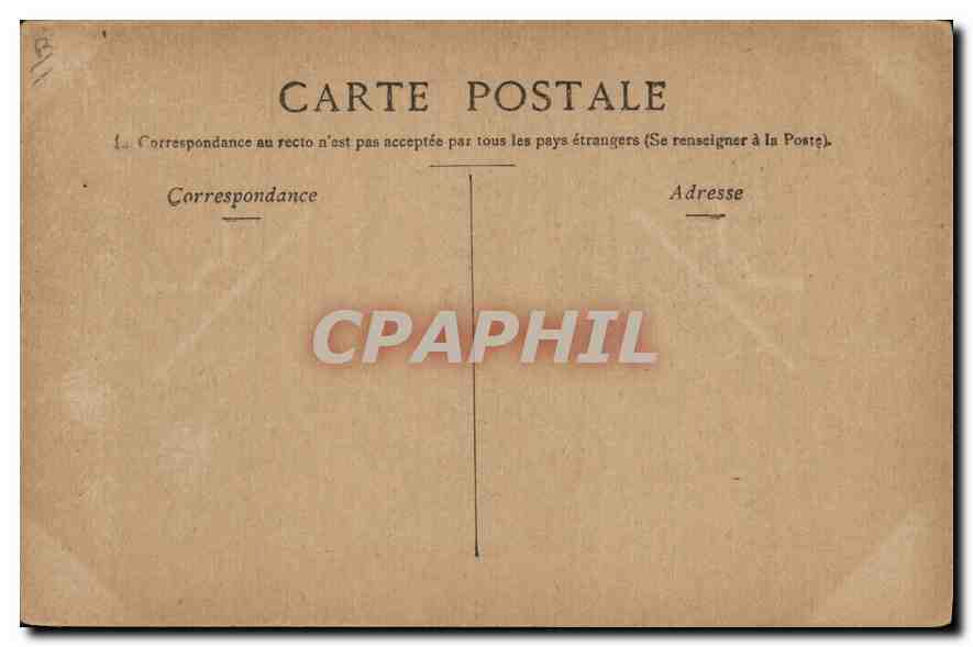 CPA Vichy Inauguration de la Statue de la Republique  — Rückseite