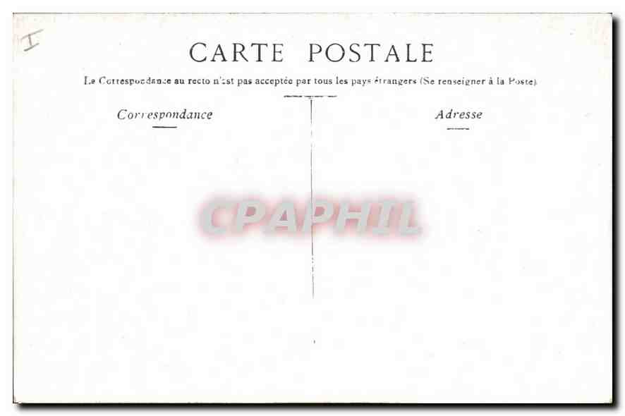 CPA Environs de Vichy Hauterive Vieux Portique  — Verso