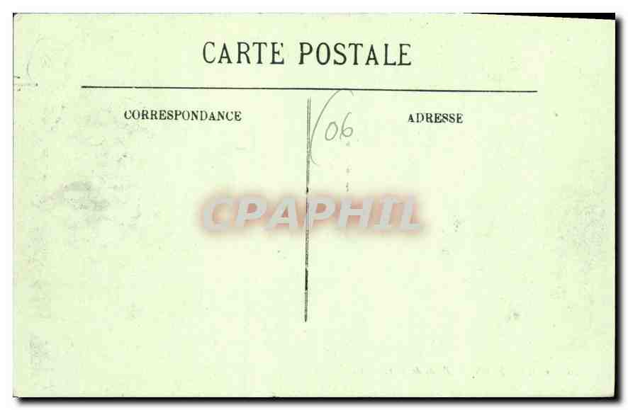 CPA Golfe Juan Bers de Mer  — Verso