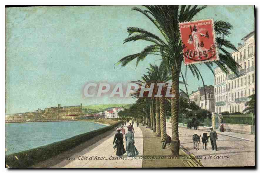 Côte d'Azur - Cannes - La Promenade de la Croisette 4 le Casino